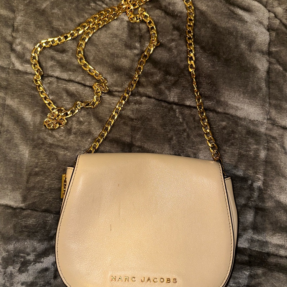 Marc Jacobs Cream Crossbody Bag